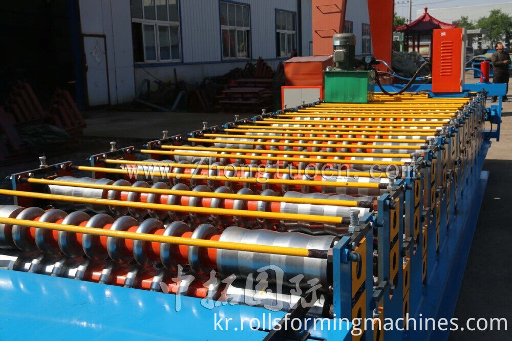 이중층 롤 성형기 double layer roll forming machine